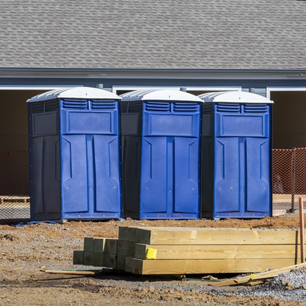 how do you ensure the porta potties are secure and safe from vandalism during an event in Guilford IN